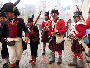 X Festa Reviu els Setges Napole&ograve;nics de Girona. Combat a la pla&ccedil;a de Sant Dom&egrave;nec