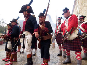 X Festa Reviu els Setges Napole&ograve;nics de Girona. Combat a la pla&ccedil;a de Sant Dom&egrave;nec