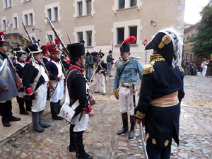 X Festa Reviu els Setges Napole&ograve;nics de Girona. Combat a la pla&ccedil;a de Sant Dom&egrave;nec