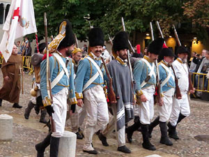 X Festa Reviu els Setges Napole&ograve;nics de Girona. Combat a la pla&ccedil;a de Sant Dom&egrave;nec