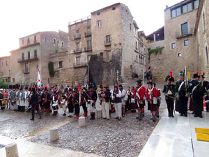 X Festa Reviu els Setges Napole&ograve;nics de Girona. Combat a la pla&ccedil;a de Sant Dom&egrave;nec