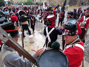 X Festa Reviu els Setges Napole&ograve;nics de Girona. Combat a la pla&ccedil;a de Sant Dom&egrave;nec