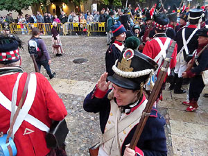 X Festa Reviu els Setges Napole&ograve;nics de Girona. Combat a la pla&ccedil;a de Sant Dom&egrave;nec