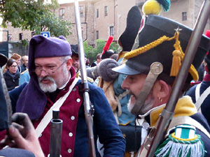 X Festa Reviu els Setges Napole&ograve;nics de Girona. Combat a la pla&ccedil;a de Sant Dom&egrave;nec