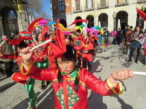 Celebraci&oacute; de l'any nou xin&egrave;s, el 4716, any del Gos, a Girona