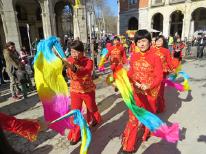 Celebraci&oacute; de l'any nou xin&egrave;s, el 4716, any del Gos, a Girona