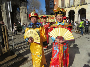Celebraci&oacute; de l'any nou xin&egrave;s, el 4716, any del Gos, a Girona