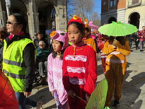 Celebraci&oacute; de l'any nou xin&egrave;s, el 4716, any del Gos, a Girona