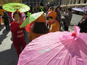 Celebraci&oacute; de l'any nou xin&egrave;s, el 4716, any del Gos, a Girona
