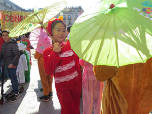 Celebraci&oacute; de l'any nou xin&egrave;s, el 4716, any del Gos, a Girona