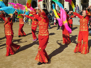 Celebraci&oacute; de l'any nou xin&egrave;s, el 4716, any del Gos, a Girona