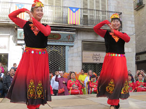 Celebraci&oacute; de l'any nou xin&egrave;s, el 4716, any del Gos, a Girona