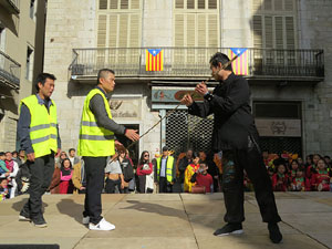 Celebraci&oacute; de l'any nou xin&egrave;s, el 4716, any del Gos, a Girona