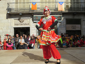 Celebraci&oacute; de l'any nou xin&egrave;s, el 4716, any del Gos, a Girona