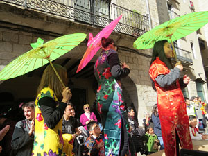 Celebraci&oacute; de l'any nou xin&egrave;s, el 4716, any del Gos, a Girona