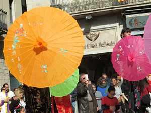 Celebraci&oacute; de l'any nou xin&egrave;s, el 4716, any del Gos, a Girona