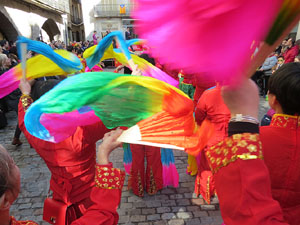 Celebraci&oacute; de l'any nou xin&egrave;s, el 4716, any del Gos, a Girona