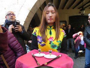 Celebraci&oacute; de l'any nou xin&egrave;s, el 4716, any del Gos, a Girona