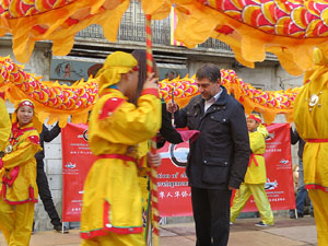 Celebraci&oacute; de l'any nou xin&egrave;s, el 4716, any del Gos, a Girona