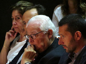 Diada Nacional 2017. Acte institucional a l'Auditori Josep Irla, amb parlaments de Marta Madrenas, Fermí Santamaria i Dolors Bassa