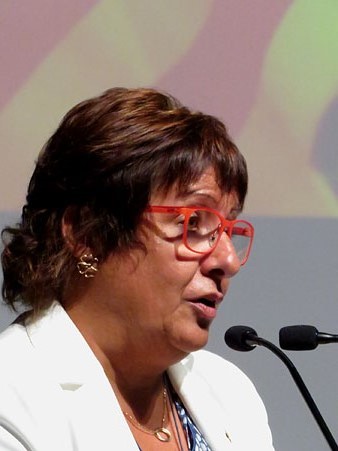 La consellera Dolors Bassa, durant el seu parlament