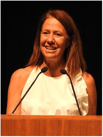 L'alcaldessa de Girona, Marta Madrenas, durant el seu parlament