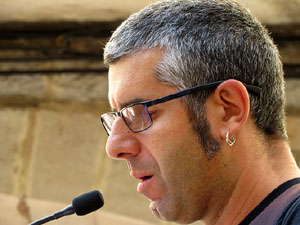 Diada Nacional 2017. Concentració a la plaça del Vi