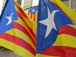 Diada Nacional 2017. Concentració a la plaça del Vi