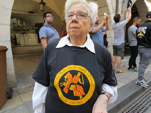 Diada Nacional 2017. Concentraci&oacute; a la pla&ccedil;a del Vi