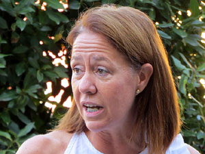 Diada Nacional 2017. Homenatge floral a Carles Rahola a la Rambla de la Llibertat