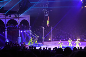 7a edici&oacute; del Festival Internacional de Circ Elefant d'Or 2018 a la Devesa de Girona