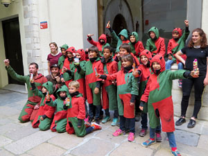 Festes de Primavera de Girona 2018. Entrega del Petit Drac Major de Girona