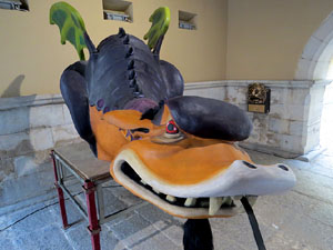 Festes de Primavera de Girona 2018. Entrega del Petit Drac Major de Girona