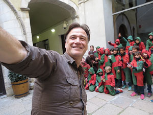 Festes de Primavera de Girona 2018. Entrega del Petit Drac Major de Girona