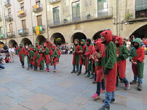 Festes de Primavera de Girona 2018. Entrega del Petit Drac Major de Girona