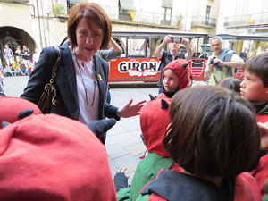 Festes de Primavera de Girona 2018. Entrega del Petit Drac Major de Girona