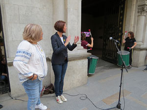 Festes de Primavera de Girona 2018. Entrega del Petit Drac Major de Girona