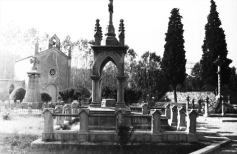 El cementiri del Pont Major. 1988
