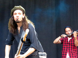 Festival Strenes 2018. Concert de Projecte Mut a la pla&ccedil;a Catalunya