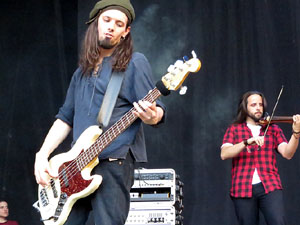 Festival Strenes 2018. Concert de Projecte Mut a la pla&ccedil;a Catalunya