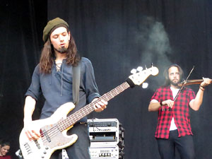 Festival Strenes 2018. Concert de Projecte Mut a la pla&ccedil;a Catalunya