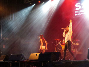 Festival Strenes 2018. Concert de Pupil&middot;les a la pla&ccedil;a Catalunya