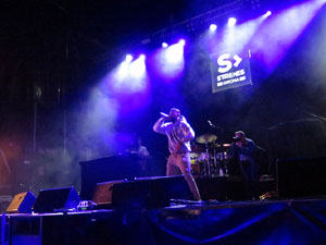 Festival Strenes 2018. Concert de Valtonyc a la plaça Catalunya