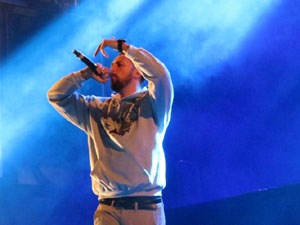 Festival Strenes 2018. Concert de Valtonyc a la plaça Catalunya