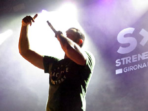 Festival Strenes 2018. Concert de Valtonyc a la plaça Catalunya