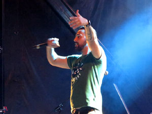 Festival Strenes 2018. Concert de Valtonyc a la plaça Catalunya