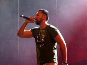 Festival Strenes 2018. Concert de Valtonyc a la pla&ccedil;a Catalunya