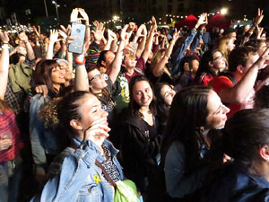 Festival Strenes 2018. Concert de Valtonyc a la pla&ccedil;a Catalunya