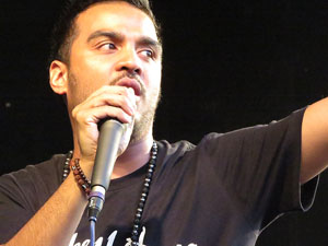 Festival A Capella 2018. Actuaci&oacute; de Beatbox Collective a la pla&ccedil;a de la Independ&egrave;ncia