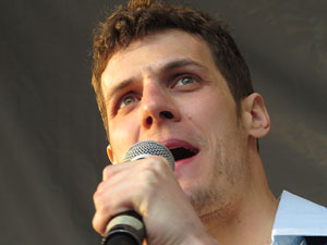 Festival A Capella 2018. Actuaci&oacute; de les Anxovetes & The Hanfris Quartet a la pla&ccedil;a de la Independ&egrave;ncia